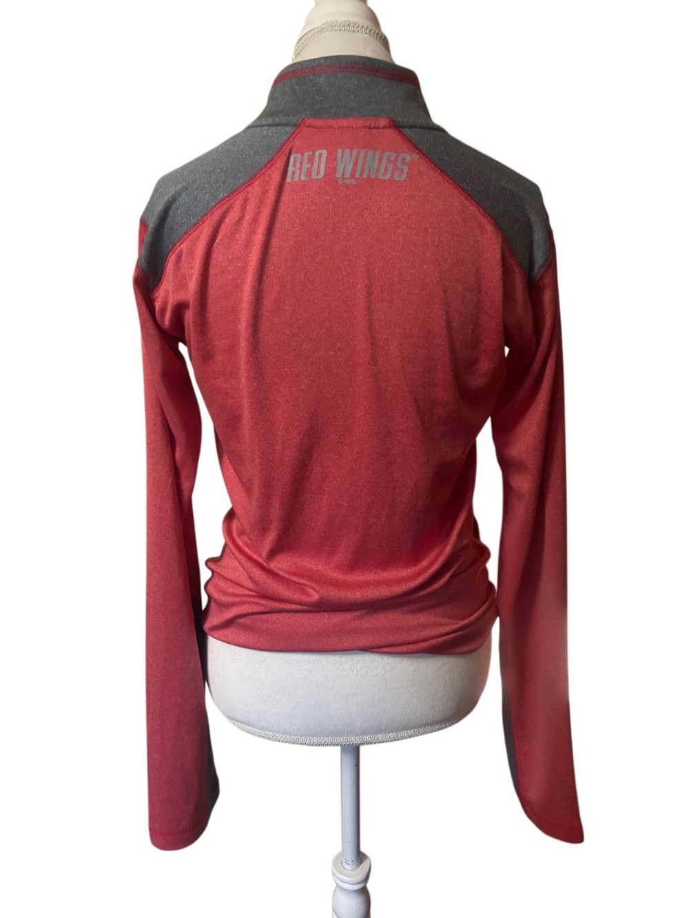 NHL Detroit Red Wings Quarter Zip Pullover Size Small - Picture 5 of 10